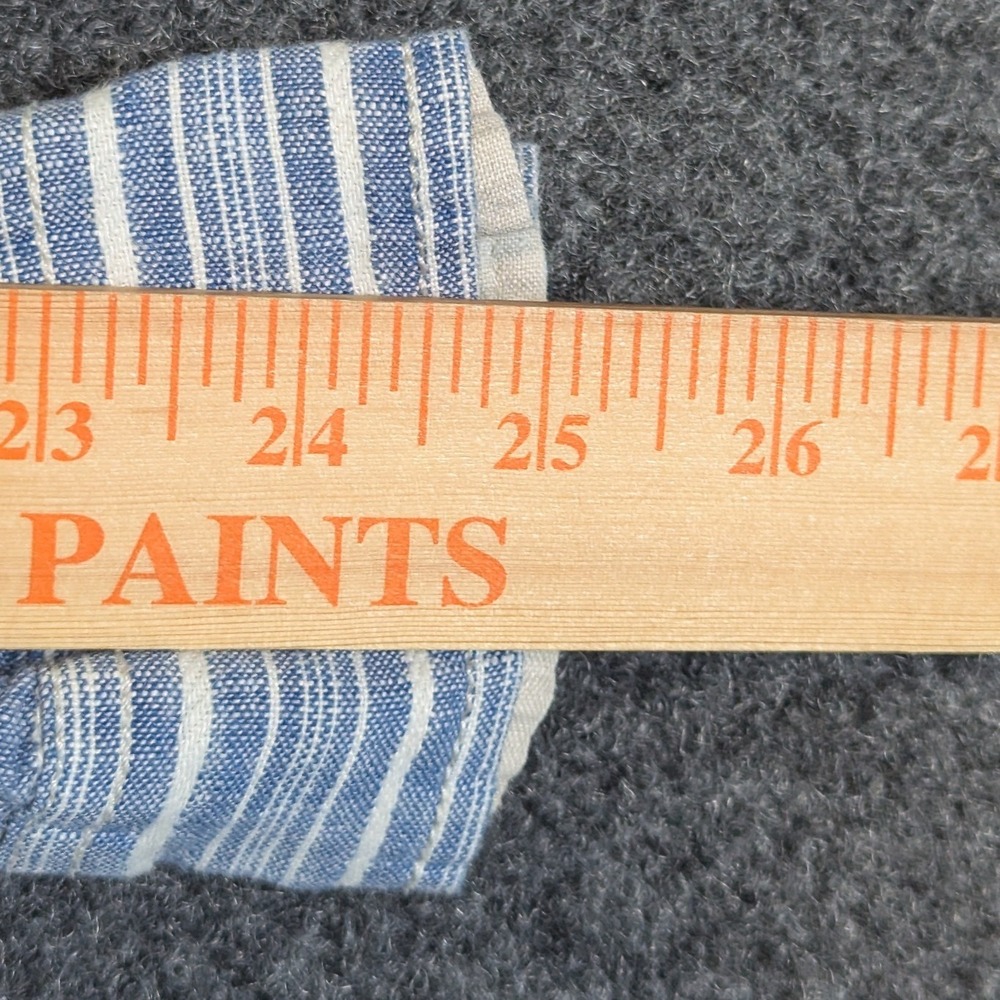 Tommy Bahama Brazillionaire Hoodie Mens L Blue White Stripe 100% Linen Marlin - Picture 8 of 12